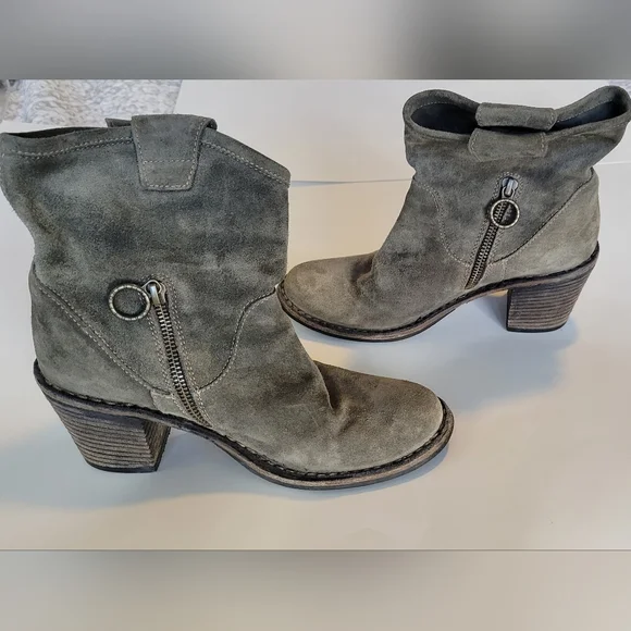 FIORENTINI + BAKER Brown Suede Boots - Picture 10 of 12